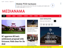 Tablet Screenshot of medianama.com