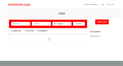 Desktop Screenshot of jobs.medianama.com